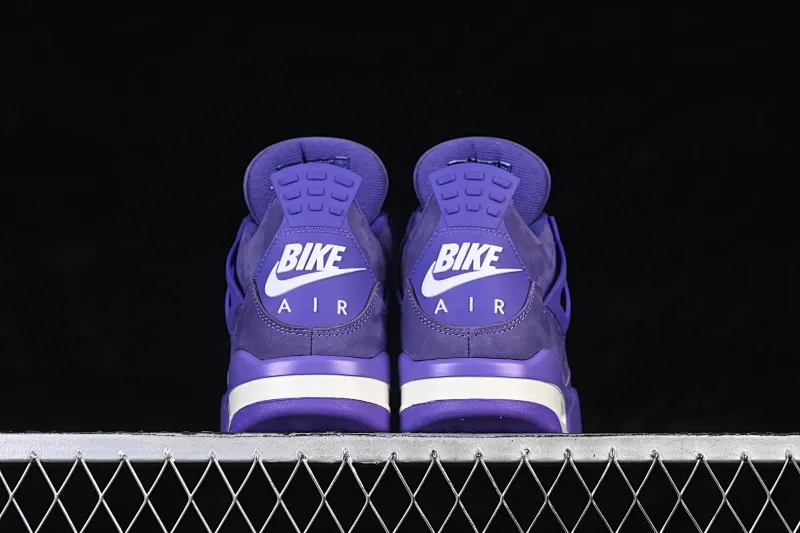 All categories Air Jordan Jordan series basketball shoes Air Jordan 4 Nigel Sylvester x Air Jordan 4 Retro "Purple" AJ4 Joe 4 joint blue brick HF4340-500